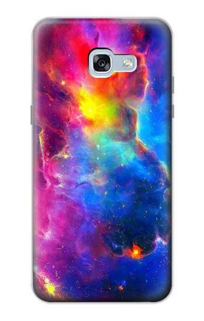 S3371 Nebula Sky Hülle Schutzhülle Taschen für Samsung Galaxy A5 (2017)