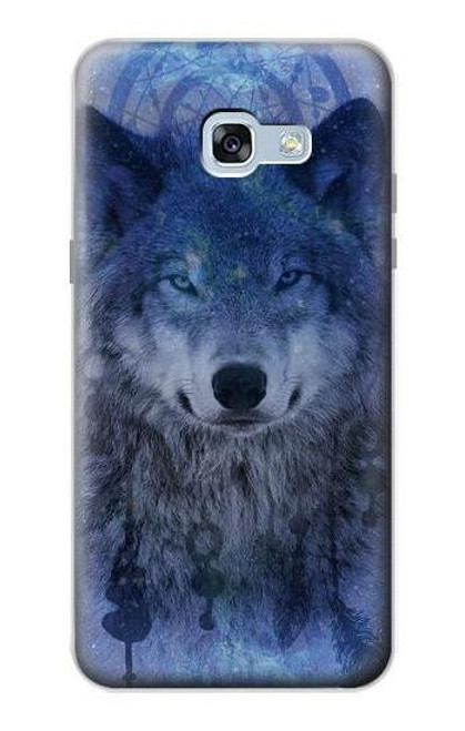 S3410 Wolf Dream Catcher Hülle Schutzhülle Taschen für Samsung Galaxy A5 (2017)
