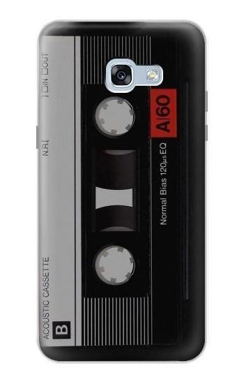 S3516 Vintage Cassette Tape Hülle Schutzhülle Taschen für Samsung Galaxy A5 (2017)