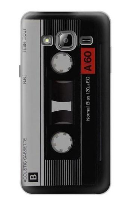 S3516 Vintage Cassette Tape Hülle Schutzhülle Taschen für Samsung Galaxy J3 (2016)