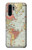S3418 Vintage World Map Hülle Schutzhülle Taschen für Huawei P30 Pro