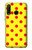 S3526 Red Spot Polka Dot Hülle Schutzhülle Taschen für Huawei P30 lite