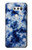 S3439 Fabric Indigo Tie Dye Hülle Schutzhülle Taschen für LG V30, LG V30 Plus, LG V30S ThinQ, LG V35, LG V35 ThinQ
