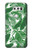 S3457 Paper Palm Monstera Hülle Schutzhülle Taschen für LG V30, LG V30 Plus, LG V30S ThinQ, LG V35, LG V35 ThinQ