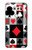 S3463 Poker Card Suit Hülle Schutzhülle Taschen für LG V30, LG V30 Plus, LG V30S ThinQ, LG V35, LG V35 ThinQ