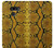 S3365 Yellow Python Skin Graphic Print Hülle Schutzhülle Taschen für LG G8 ThinQ