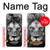 S3372 Lion Face Hülle Schutzhülle Taschen für LG G8 ThinQ
