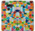 S3391 Abstract Art Mosaic Tiles Graphic Hülle Schutzhülle Taschen für LG G8 ThinQ