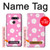 S3500 Pink Floral Pattern Hülle Schutzhülle Taschen für LG G8 ThinQ