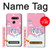 S3518 Unicorn Cartoon Hülle Schutzhülle Taschen für LG G8 ThinQ