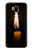 S3530 Buddha Candle Burning Hülle Schutzhülle Taschen für LG G7 ThinQ