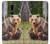 S3558 Bear Family Hülle Schutzhülle Taschen für LG G7 ThinQ