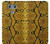 S3365 Yellow Python Skin Graphic Print Hülle Schutzhülle Taschen für LG G6