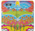 S3407 Hippie Art Hülle Schutzhülle Taschen für LG G6