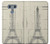 S3474 Eiffel Architectural Drawing Hülle Schutzhülle Taschen für LG G6