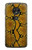 S3365 Yellow Python Skin Graphic Print Hülle Schutzhülle Taschen für Motorola Moto G7 Play