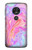 S3444 Digital Art Colorful Liquid Hülle Schutzhülle Taschen für Motorola Moto G7 Play