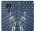 S3450 US Flag Liberty Statue Hülle Schutzhülle Taschen für Motorola Moto G7 Play