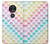 S3499 Colorful Heart Pattern Hülle Schutzhülle Taschen für Motorola Moto G7 Play
