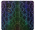 S3366 Rainbow Python Skin Graphic Print Hülle Schutzhülle Taschen für Motorola Moto G7 Power