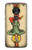 S3377 Tarot Card Hanged Man Hülle Schutzhülle Taschen für Motorola Moto G7 Power