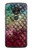 S3539 Mermaid Fish Scale Hülle Schutzhülle Taschen für Motorola Moto G7 Power
