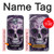 S3582 Purple Sugar Skull Hülle Schutzhülle Taschen für Motorola Moto X4