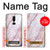 S3482 Soft Pink Marble Graphic Print Hülle Schutzhülle Taschen für OnePlus 6