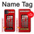 S0058 British Red Telephone Box Hülle Schutzhülle Taschen für iPhone 11