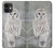 S1566 Snowy Owl White Owl Hülle Schutzhülle Taschen für iPhone 11