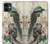 S2086 Peacock Painting Hülle Schutzhülle Taschen für iPhone 11