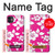 S2246 Hawaiian Hibiscus Pink Pattern Hülle Schutzhülle Taschen für iPhone 11