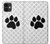 S2355 Paw Foot Print Hülle Schutzhülle Taschen für iPhone 11