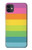 S2363 Rainbow Pattern Hülle Schutzhülle Taschen für iPhone 11