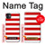 S2364 Red and White Striped Hülle Schutzhülle Taschen für iPhone 11