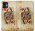 S2833 Poker Card Queen Hearts Hülle Schutzhülle Taschen für iPhone 11