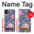S3265 Vintage Flower Pattern Hülle Schutzhülle Taschen für iPhone 11