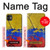 S3306 Colombia Flag Vintage Football Graphic Hülle Schutzhülle Taschen für iPhone 11