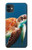 S3497 Green Sea Turtle Hülle Schutzhülle Taschen für iPhone 11