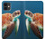 S3497 Green Sea Turtle Hülle Schutzhülle Taschen für iPhone 11