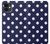 S3533 Blue Polka Dot Hülle Schutzhülle Taschen für iPhone 11