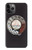 S0059 Retro Rotary Phone Dial On Hülle Schutzhülle Taschen für iPhone 11 Pro