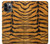 S0576 Tiger Skin Hülle Schutzhülle Taschen für iPhone 11 Pro