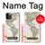 S0604 World Map Hülle Schutzhülle Taschen für iPhone 11 Pro