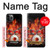 S1431 Skull Drum Fire Rock Hülle Schutzhülle Taschen für iPhone 11 Pro
