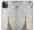S1980 White Peacock Hülle Schutzhülle Taschen für iPhone 11 Pro