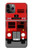 S2058 England British Double Decker Bus Hülle Schutzhülle Taschen für iPhone 11 Pro