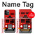 S2058 England British Double Decker Bus Hülle Schutzhülle Taschen für iPhone 11 Pro