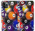S2238 Billiard Pool Ball Hülle Schutzhülle Taschen für iPhone 11 Pro