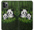 S2441 Panda Family Bamboo Forest Hülle Schutzhülle Taschen für iPhone 11 Pro